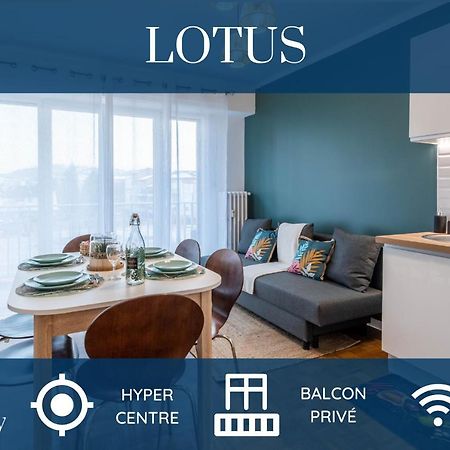 Homey Lotus Centre / Proche Gare Avec Acces A Geneve Annemasse Exterior foto
